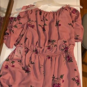 one piece flower romper